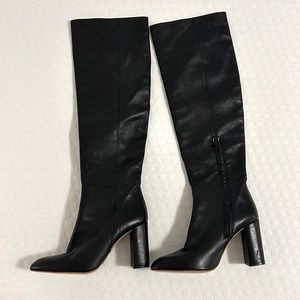 Zara 23” over the knee boot. Real leather. 3” heel.